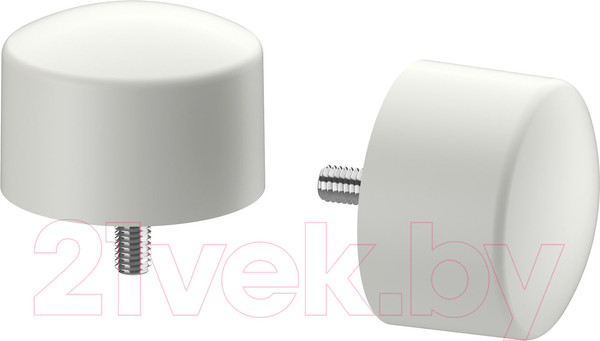 Изображение товара Наконечник для карниза Ikea Раффиг 703.707.00 (2шт, белый)