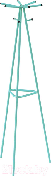 Изображение товара Вешалка для одежды Мебелик Галилео 217 (бирюзовый)