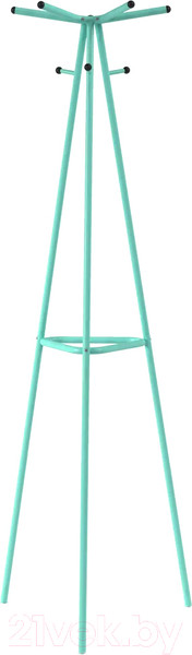 Изображение товара Вешалка для одежды Мебелик Галилео 217 (бирюзовый)