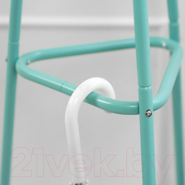 Изображение товара Вешалка для одежды Мебелик Галилео 217 (бирюзовый)