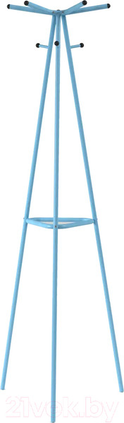 Изображение товара Вешалка для одежды Мебелик Галилео 217 (голубой)