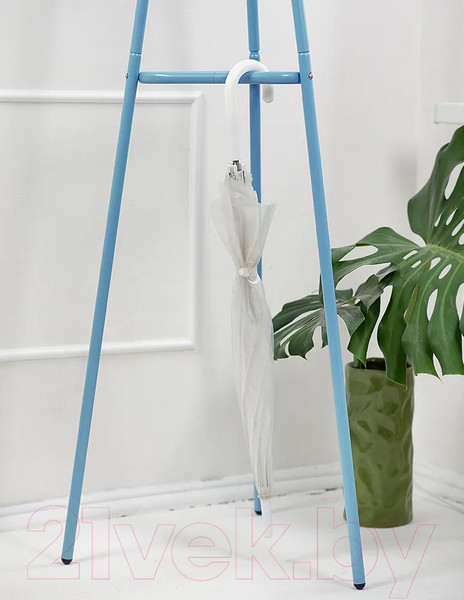 Изображение товара Вешалка для одежды Мебелик Галилео 217 (голубой)