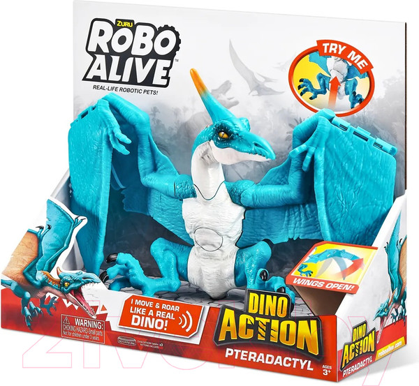 Изображение товара Интерактивная игрушка Zuru Robo Alive Птеродактиль / 7173