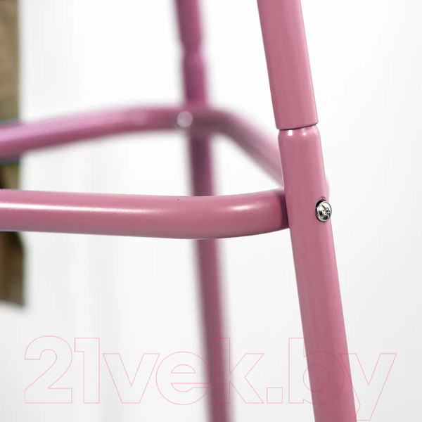 Изображение товара Вешалка для одежды Мебелик Галилео 217 (розовый)