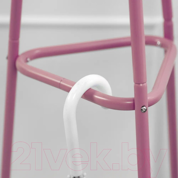 Изображение товара Вешалка для одежды Мебелик Галилео 217 (розовый)