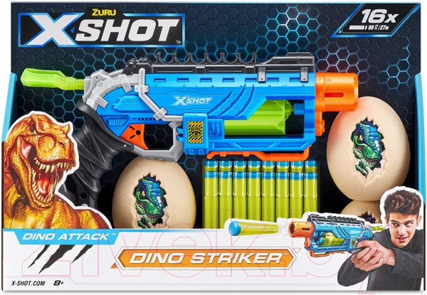Изображение товара Бластер игрушечный Zuru X-Shot Нападение динозавра / 4860