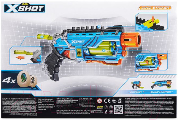 Изображение товара Бластер игрушечный Zuru X-Shot Нападение динозавра / 4860