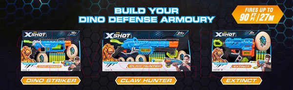 Изображение товара Бластер игрушечный Zuru X-Shot Нападение динозавра / 4860