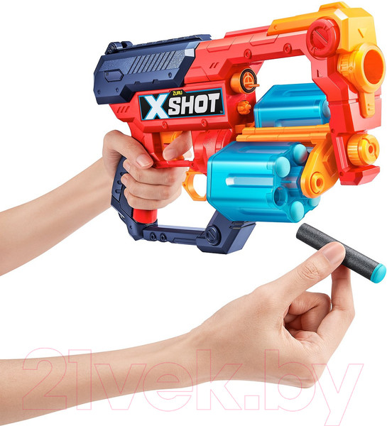 Изображение товара Бластер игрушечный Zuru X-Shot Ексель – Иксес ТК-12 / 36436