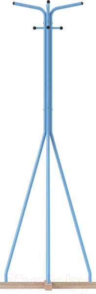 Изображение товара Вешалка для одежды Мебелик Галилео 218 (голубой/шимо)