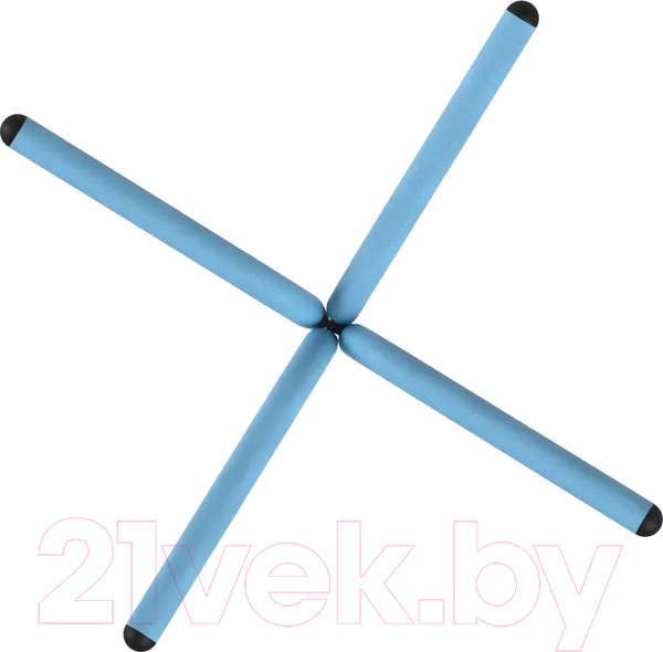 Изображение товара Вешалка для одежды Мебелик Галилео 218 (голубой/шимо)