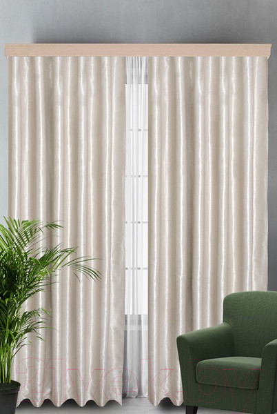 Изображение товара Комплект штор Велес Текстиль Классик 150YJ16-21 (150x250)