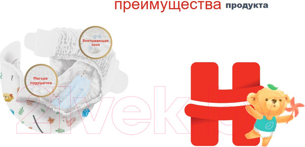 Изображение товара Подгузники детские Huggies Elite Soft Box 3 (144шт)