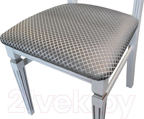 Изображение товара Стул Мебелик Анри (белый/серебристый/атина серебристый)