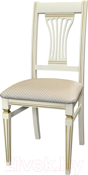 Изображение товара Стул Мебелик Анри (слоновая кость/золото/атина ваниль)