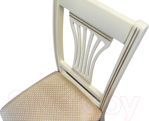 Изображение товара Стул Мебелик Анри (слоновая кость/золото/атина ваниль)