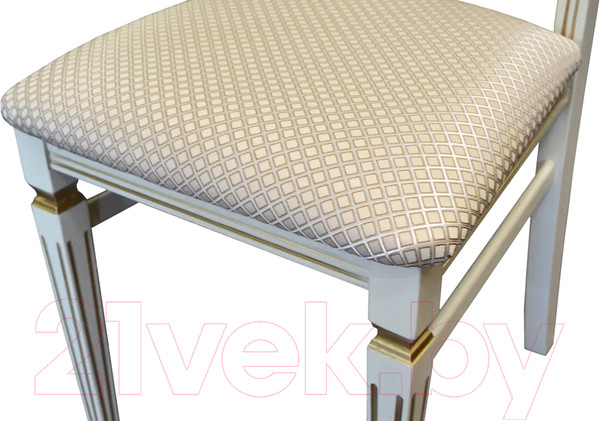 Изображение товара Стул Мебелик Анри (слоновая кость/золото/атина ваниль)