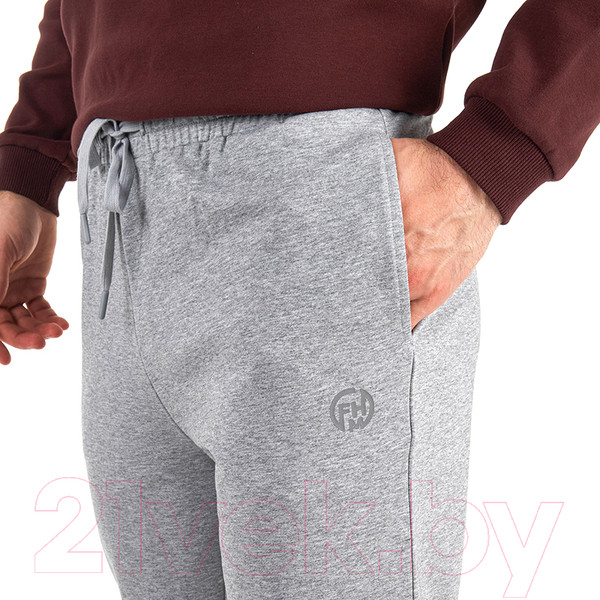 Изображение товара Брюки спортивные FHM Wave Jogger V2 8704 (S, светло-серый)
