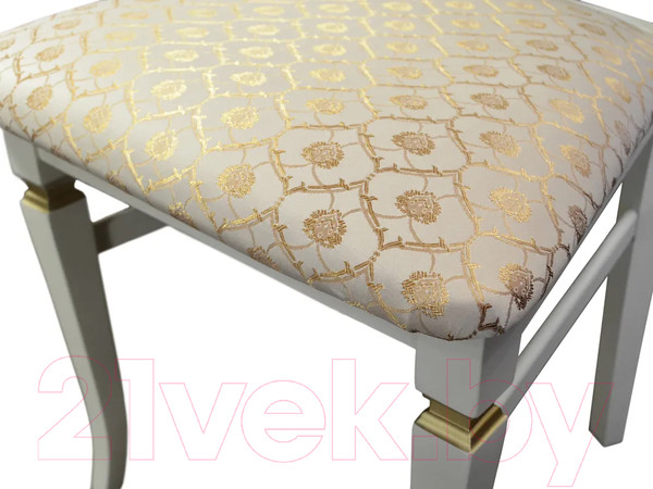 Изображение товара Стул Мебелик Бонита (слоновая кость/золото/яра даймонд)