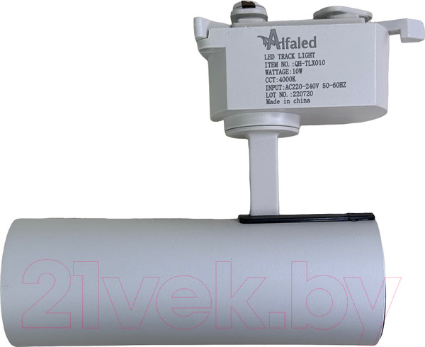 Изображение товара Трековый светильник Alfaled 10W 4000K QH-ТLX-10 (белый)