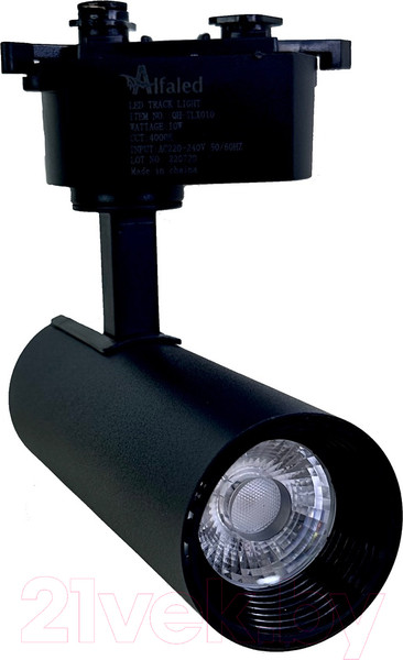 Изображение товара Трековый светильник Alfaled 10W 4000K QH-ТLX-10 (черный)