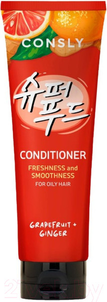 Изображение товара Кондиционер для волос Consly Grapefruit Ginger Conditioner For Freshness (250мл)
