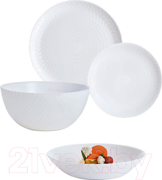 Изображение товара Набор столовой посуды Luminarc Pampille Q6158 (19пр)
