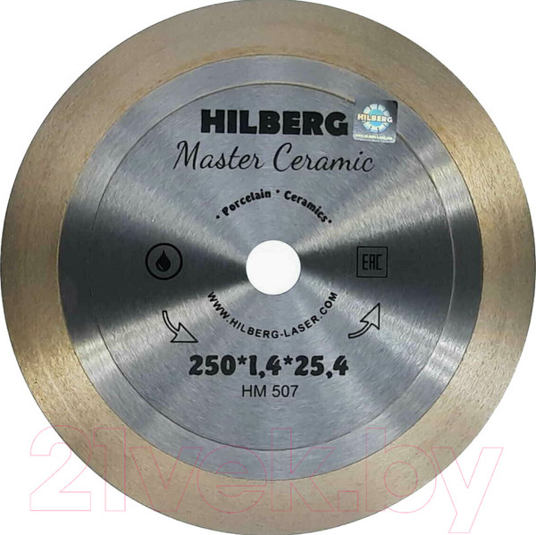 Изображение товара Отрезной диск алмазный Hilberg Master Ceramic HM507