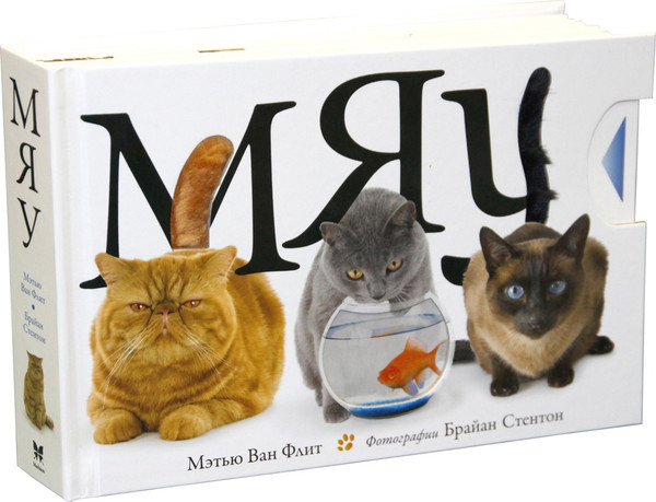 Изображение товара Книжка-панорамка Махаон Мяу, твердая обложка (Ван Флит Мэтью)