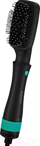 Изображение товара Фен-щетка Kitfort KT-3236-2 (черный/бирюзовый)