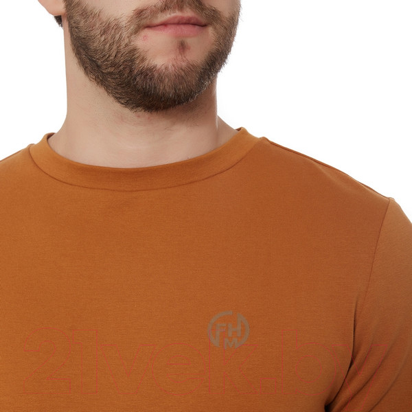 Изображение товара Лонгслив спортивный FHM Wave Terry V2 8637 (3XL, терракотовый)