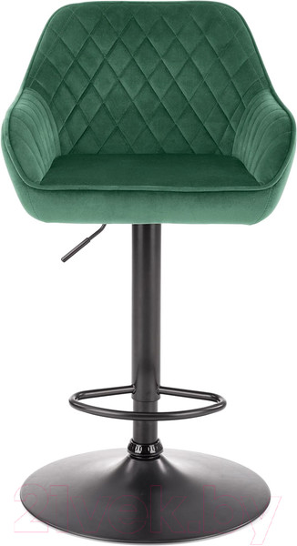 Изображение товара Стул барный Halmar H103 (темно-зеленый/черный)