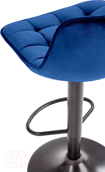 Изображение товара Стул барный Halmar H95 (темно-синий/черный)