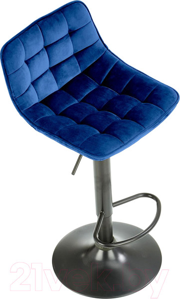 Изображение товара Стул барный Halmar H95 (темно-синий/черный)