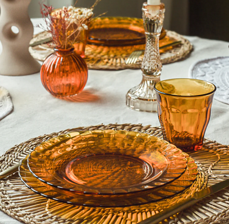 Изображение товара Тарелка столовая глубокая Duralex Picardie Amber 3024DF06C1111