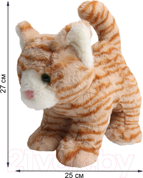 Изображение товара Мягкая игрушка All About Nature Рыжий полосатый котенок / K8710-PT