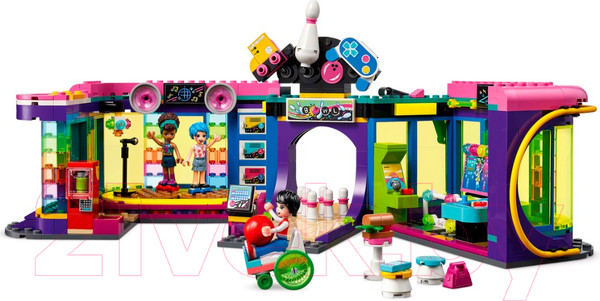 Изображение товара Конструктор Lego Friends Диско-аркада для роллеров 41708