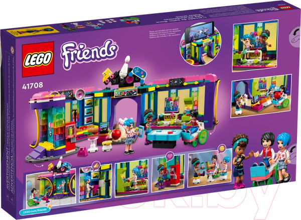 Изображение товара Конструктор Lego Friends Диско-аркада для роллеров 41708