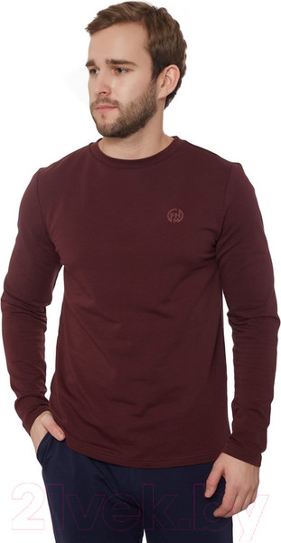 Изображение товара Лонгслив спортивный FHM Wave Terry 437 (5XL, бордовый)