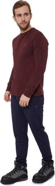 Изображение товара Лонгслив спортивный FHM Wave Terry 437 (5XL, бордовый)