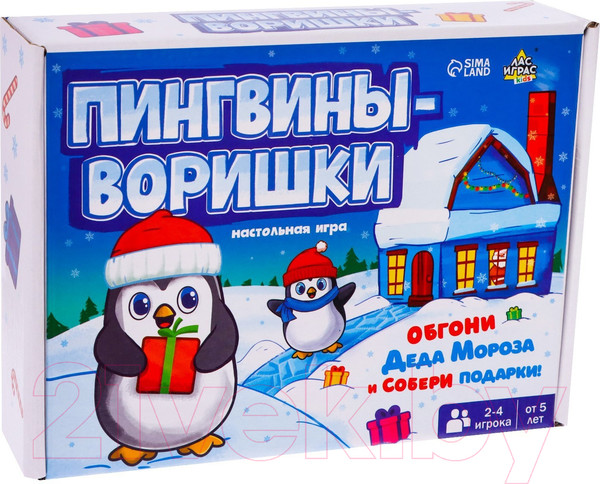 Изображение товара Настольная игра Лас Играс Пингвины-воришки / 7602395