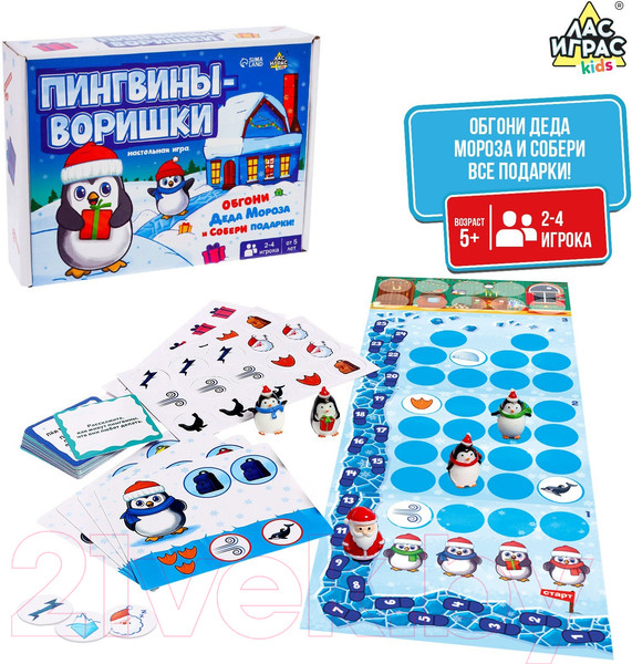 Изображение товара Настольная игра Лас Играс Пингвины-воришки / 7602395