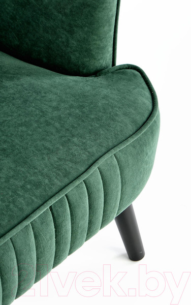 Изображение товара Кресло мягкое Halmar Delgado (темно-зеленый/черный)