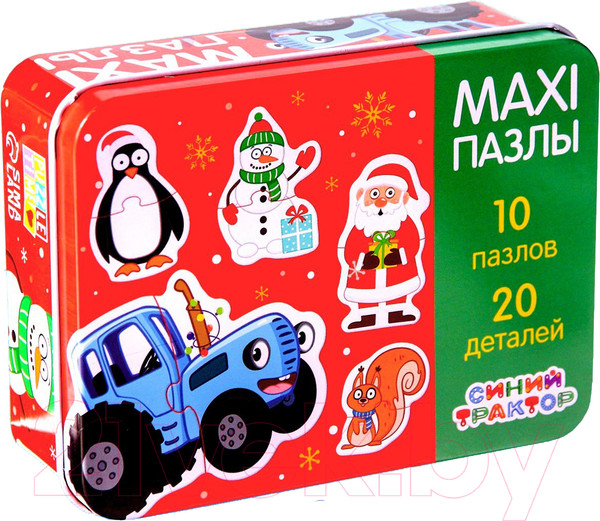 Изображение товара Развивающая игра Синий трактор Новый год / 7701948