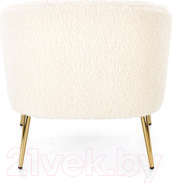 Изображение товара Кресло мягкое Halmar Grifon (кремовый/золото)