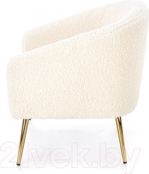 Изображение товара Кресло мягкое Halmar Grifon (кремовый/золото)