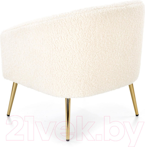 Изображение товара Кресло мягкое Halmar Grifon (кремовый/золото)