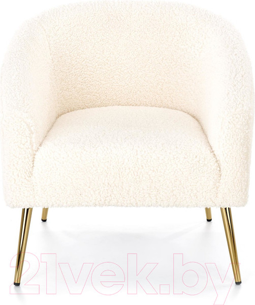 Изображение товара Кресло мягкое Halmar Grifon (кремовый/золото)