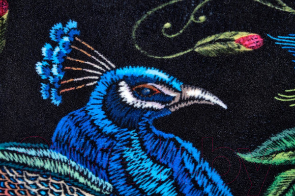 Изображение товара Кресло мягкое Halmar Pagoni (темно-синий/черный)