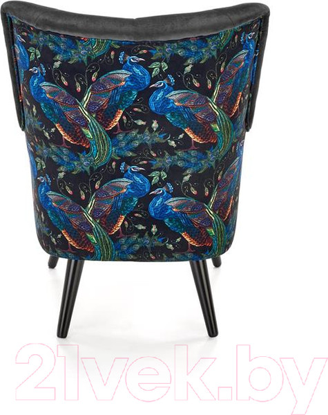 Изображение товара Кресло мягкое Halmar Pagoni (черный)